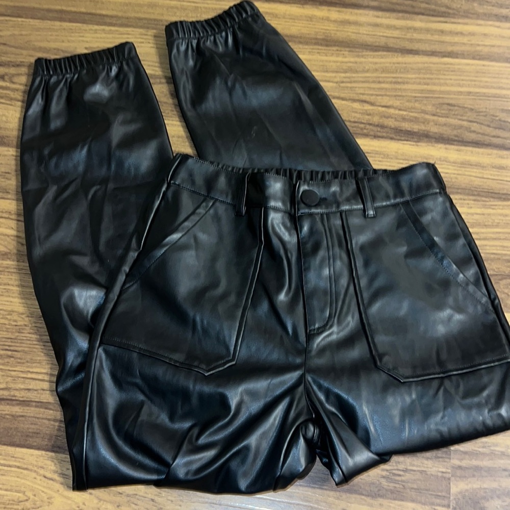 kendall + kylie leather pants